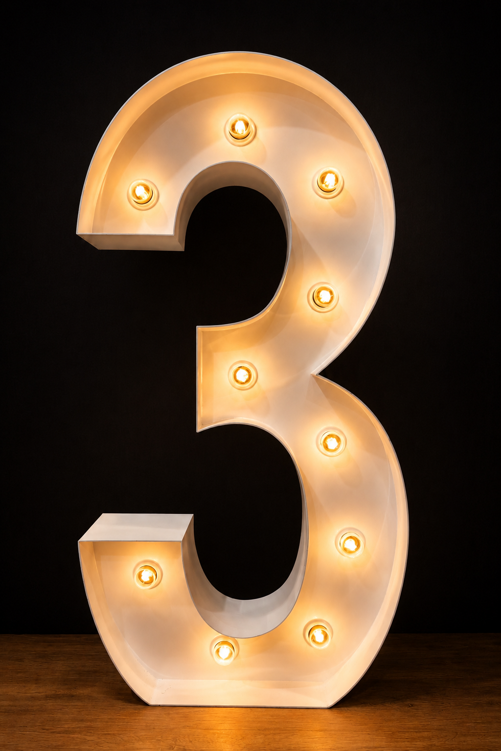 Light Up Numbers - Number 3 - Thumbnail 2