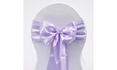 Chair Sash - Satin - Lavender - Thumbnail 2