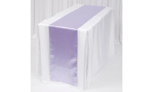 Table Runner Satin - Lavender