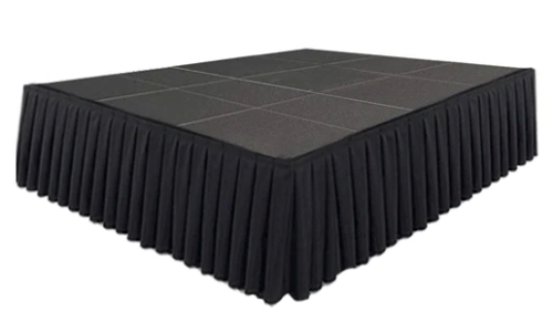 Table Skirting - Black